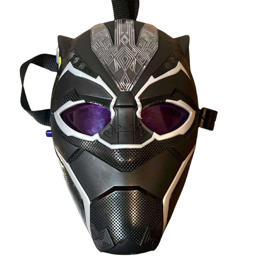 Marvel Black Panther Light-Up Mask: Electronic Role Play, Costume, Dress Up Mask